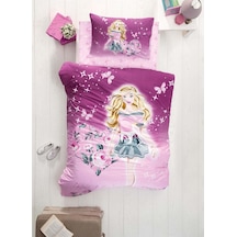 Cotton Box Cotton Girl Ranforce Mürdüm Tek Kişilik Nevresim Takım
