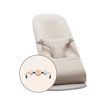 Babybjörn Balance Bliss Ana Kucağı Cotton 3d Jersey Oyuncaklı / Light Beige