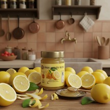 400 Gr %65 Meyveli Doğal Limon Kabuğu Reçeli