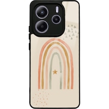 Xiaomi Redmi Note 14 5g Suluboya Art Tasarımlı Glossy Telefon Kılıfı Çok Renkli