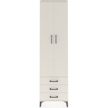 Arges Dolap 4 Raflı 3 Çekmeceli 2 Kapaklı 60x30x221 Aytaşı-aytaşı Aytası