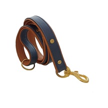 Baldur Handmade Deri Köpek Gezdirme Kayışı Mavi Cll-ba-b Genel