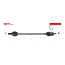 MGA 70733 AKS SOL ABSLİ ACCORD 98-02 OTOMATIK