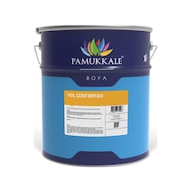 Pamukkale Yol Çizgi Boyası Solvent Bazlı 20 Kg Beyaz