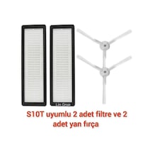 Xiaomi Uyumlu S10t Model Stfcr01sz Uyumlu Filtre Yan Fırça Yedek