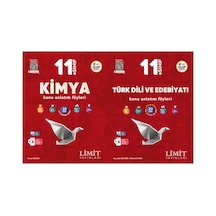 Limit 2027 11. Sınıf Kimya + Türk Dili Ve Edebiyatı Konu Anlatım Föyleri Seti 2 Kitap Maarif Model