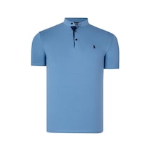 T8560 Dewberry T-shırt-düz İndigo