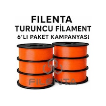 Turuncu Pla Premium Filmanet 6'lı Set