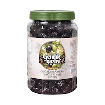 4 Adet Gemlik Nazlısı Doğal Salamura Siyah Zeytin 351-380 700 G