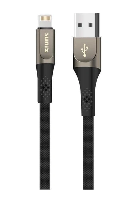 3.0a Usb-a Lightning Örgülü Secret Data Ve Şarj Kablosu Sc-121