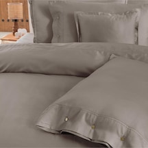 Sarev Monochrome Mocha %100 Pamuk Saten ''300 Tc" Nevresim Takımı Ksv7 Kahverengi