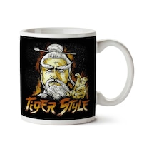 Pai Mei Tiger Style Kill Bill İki Tarafı Baskılı Kupa Bardak Çok Renkli