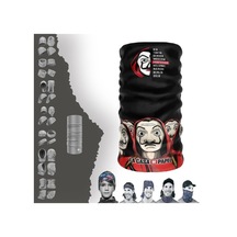 E-Taktik La Casa De Papel Boyunluk Bere Bandana Maske Bone Toka Saçbandı Çok Renkli