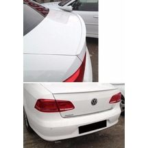 Vw Passat 2015-B7 Abs Plastik Boyasız Bagaj Üstü Spoiler-Spoyler