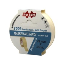 24mmx25mt Maskeleme Band Doğal Kauçuk Hotmelt Bant Yüksek Kalite
