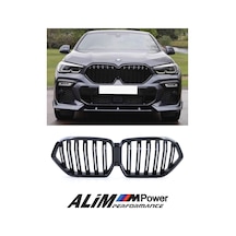 Bmw X6 G06 Piano Black Çift Çıtalı Panjur Uyumlu