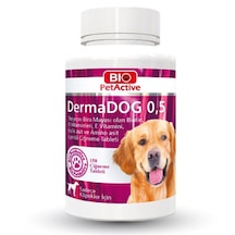 Bio Petactive Dermadog 0.5 Probiotik Bira Mayalı Sarımsaklı Orta ve Küçük Irk Köpek Vitamini Tablet 150'li 75 G