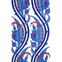 Armada Çini 25X40 CM Sp 404 Kütahya Cami Çinisi Desenli Seramik