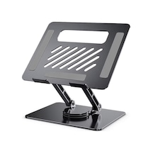 Upway 360 Derece Dönebilen Yükseklik Ayarlı Studio Style Alüminyum Laptop Ve Tablet Standı