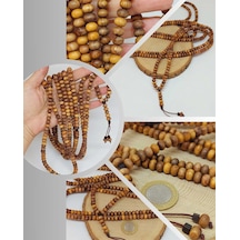 Zeytin Ağacı 500'lük Zikir Tesbihi 5 8mm 5117 Çok Renkli