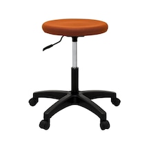 Türksit Tabure Dökme Sünger File Plastik Ayak Turuncu Turuncu