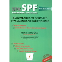 Pelikan Spk Spf Kurumlarda ve Sermaye Piyasasında Vergilendirme K