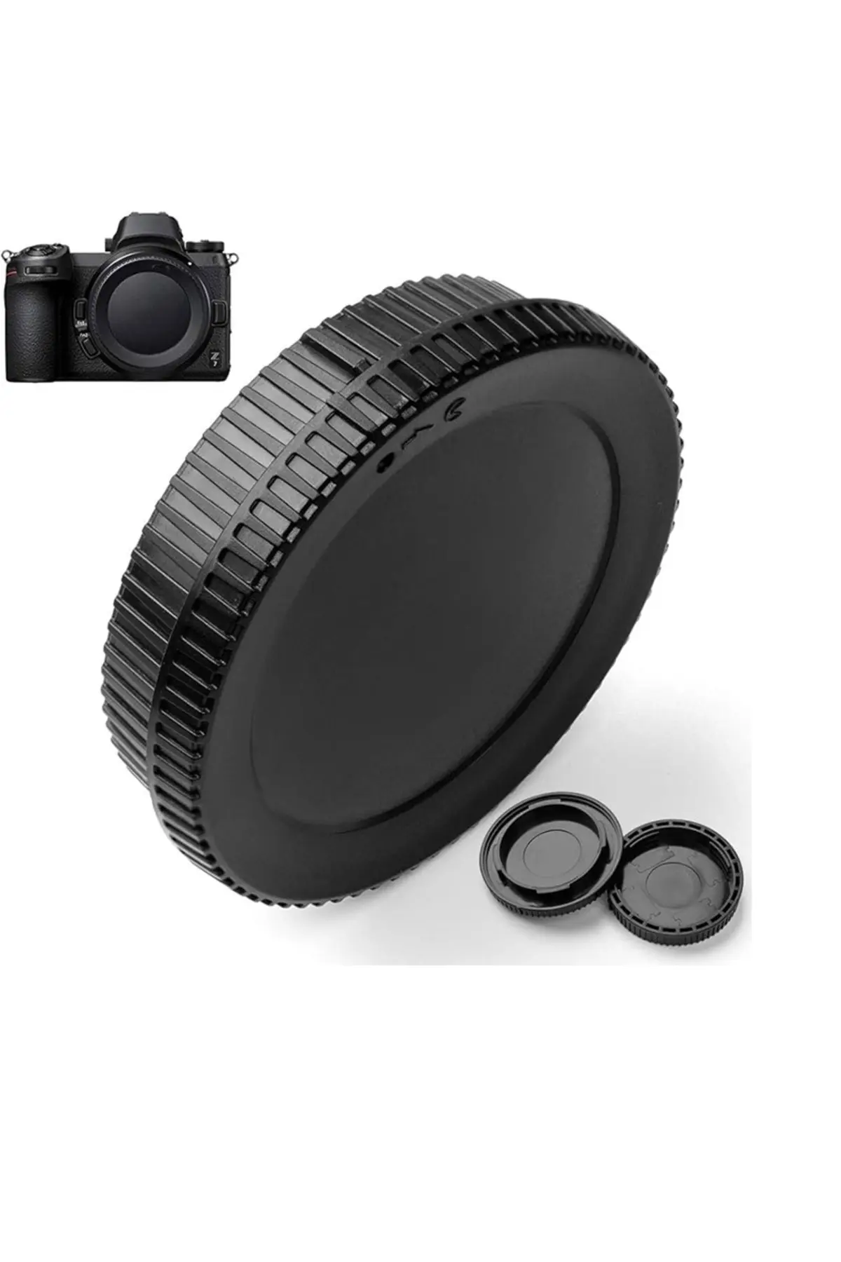 Mettzchrom Nikon Z Mount Uyumlu Body Ve Lens Arka Kapağı