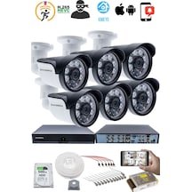 6'lı Kamera Seti 5mp Sony Seculensli 1080p, 6 Atom Kdj-6s-6al-ss