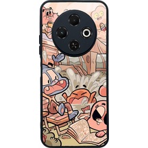 Tecno Spark 30c Gumball Tasarımlı Glossy Telefon Kılıfı Çok Renkli
