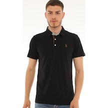 T8582 Dewberry Erkek T-shırt-siyah Siyah