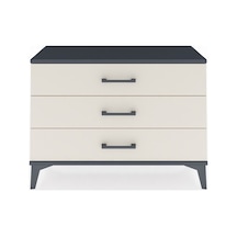 Arges Şifonyer 3 Çekmeceli 88x30x64 Antrasit-aytaşı Antrasit