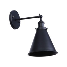 Riolight Retro Siyah Mafsallı Metal Aplik Siyah