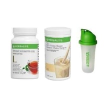 Herbalife Formül 1 Vanilyalı Shake , Bitkisel Konsantre Çay 50 Ml Klasik ,1 Tane Yeşil Suluk
