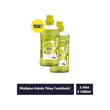 Okaliptus Kokulu Yüzey Temizleyici 2 Adet X 1500 Ml 2'li Set
