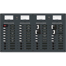 Blue Sea Systems 230V AC/12V DC Birleşik Sigorta Paneli 12 AC ve 19 DC Pozisyonlu 8186