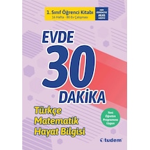 Tudem 1. Sınıf Evde 30 Dakika 2.dönem