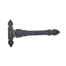 Antika Tarz Dekoratif Pirinç Kuyruklu Lale Menteşe - 147x193 Mm, Oksit Diğer