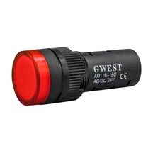 Gwest 16 - 24v - K Led Sinyal 24v. Ac-dc Kırmızı 20 Adet