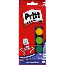 Pritt Sulu Boya Küçük Boy 12 Renk 1048082 Çok Renkli