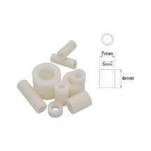 Motorobit 7X4Mm Led Distans (Standoff) - Beyaz