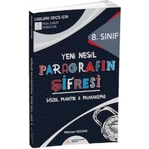 8.Sınıf LGS Yeni Nesil Paragrafın Şifresi Soru Bankası  -  Mehmet Vicdan  -  Paragrafın Şifresi