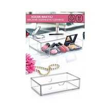 Küçük Makyaj Organizeri Modülü Kozmetik Fırça Düzenleyici Organizer /cn1503 Beyaz Diğer