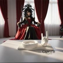 3'lü Gothic Decor Duo Set Premium Set - Dekoratif Set - Pinterest - Bohem - İskandinav Tarzı - Vazo - Dekoratif Vazo - Obje - Biblo - Heykel - Hediyelik - Dekor Obje