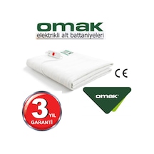 Omak Elektrikli Battaniye Çift Kişilik /tek Kişilik Çift Kişilik Bej - Krem