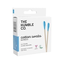 Humble Cotton Swabs Bamboo Mavi Kulak Çubuğu 100 Adet