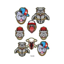 Los Angeles Çoklu Sticker Seti 01