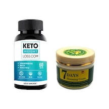 Hintohu 7days Slimming Cream Ginger Miracle 100 Ml Vücut Bakım Zencefil 1 Adet +keto Weight Loss 60 1 Adet