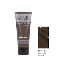 Bigpoint Akrilik Boya 75 Ml Raw Umber 688