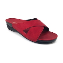 Ceyo Venedik 9 Anatomik Kadın Terlik - Kırmızı