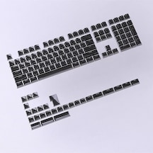 Mekanik Klavye Crystal Jelly Keycap -136 Tuşlu Yarı Saydam Oem Rgb Tuş Takımı